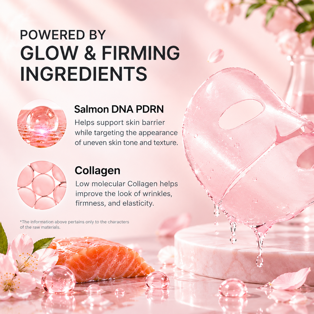 Medicube PDRN Pink Collagen Jelly Gel Mask – Korean Glass Skin Hydrating & Firming Face Mask