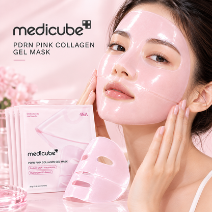 Medicube PDRN Pink Collagen Jelly Gel Mask – Korean Glass Skin Hydrating & Firming Face Mask
